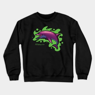 Rad Colorful Dolphin Crewneck Sweatshirt